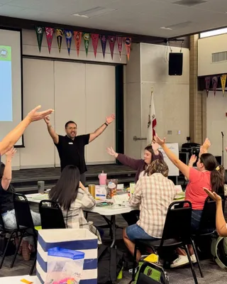 Sometimes consistency looks like a room full of educators doing math together. ✏️ Before students returned, our partners at @gusdbobcats…