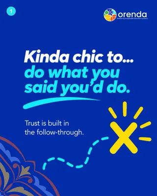 Turns out, follow-through is kinda chic. 😉 Because feedback only builds trust when something happens next. A clear focus. Evidence you can…